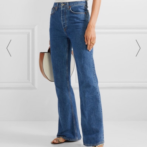 redone flare jeans